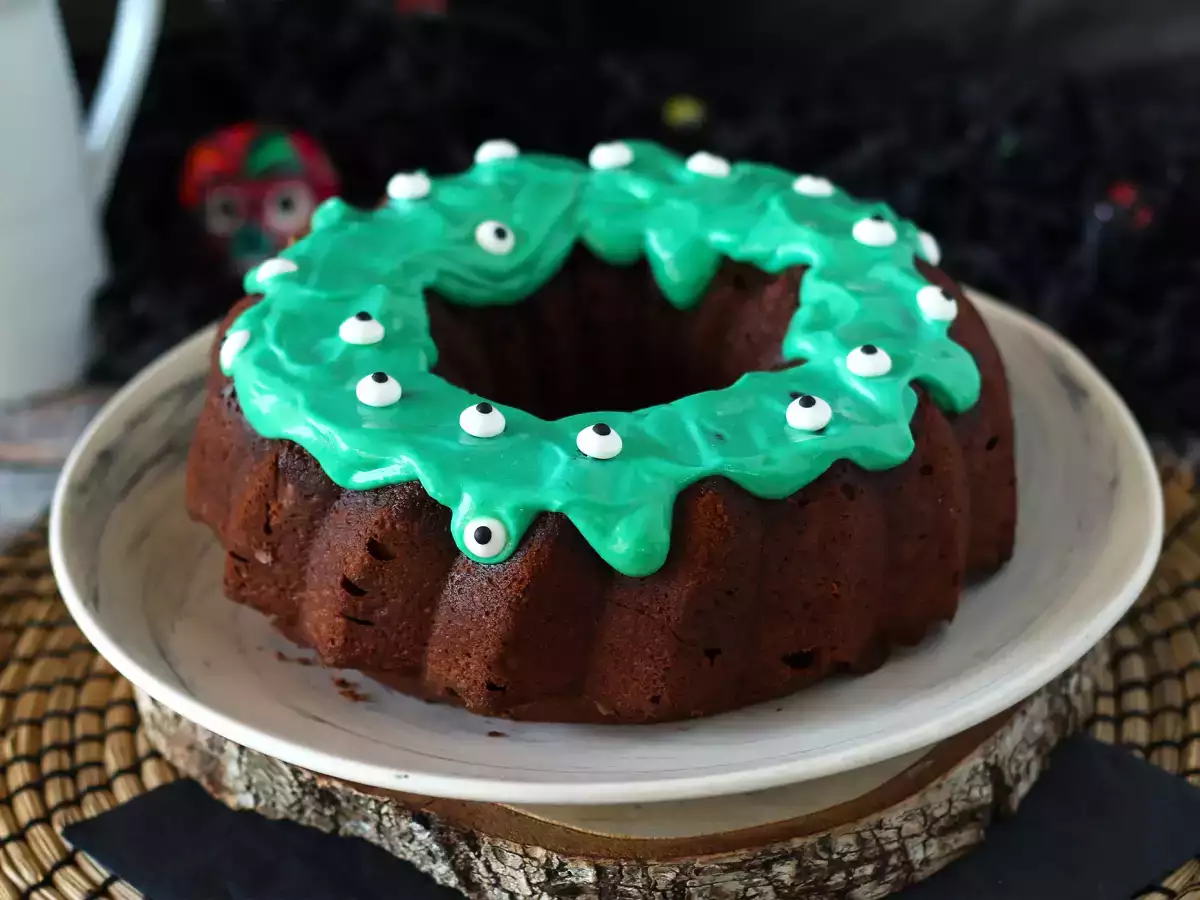 Хэллоуинский кекс «Бундт» с дьявольски вкусной глазурью - фото 6