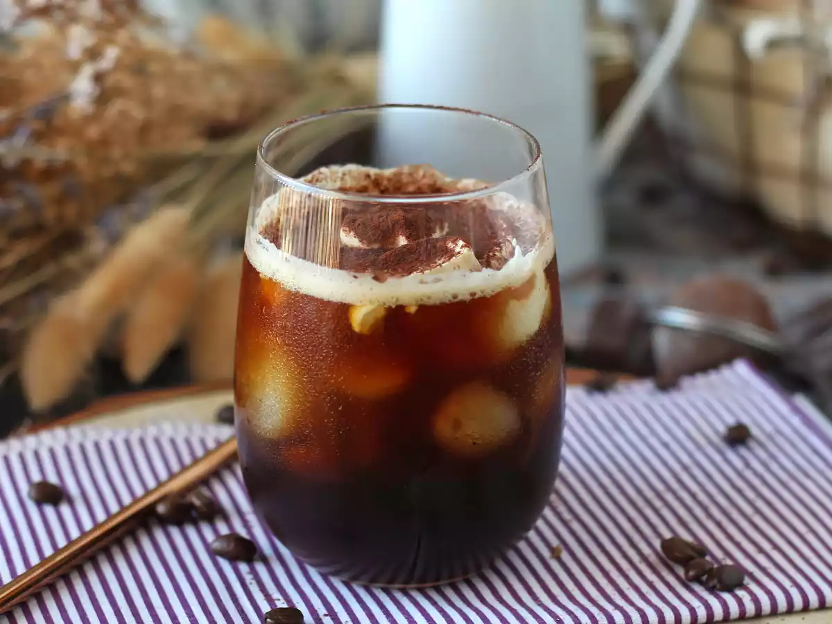 Холодный кофе со вкусом тирамису