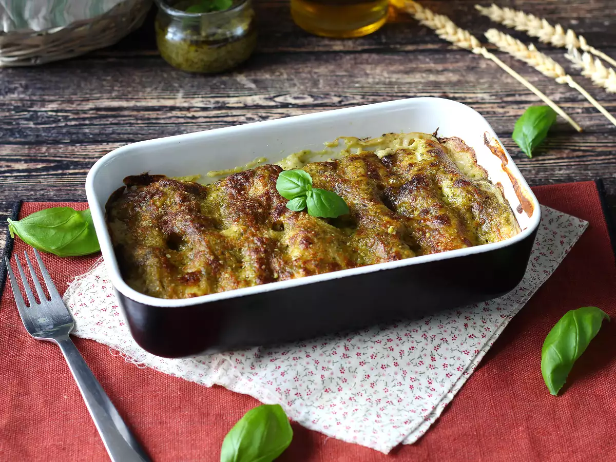 Каннеллони с песто в сливках: простой и вкусный рецепт - фото 2