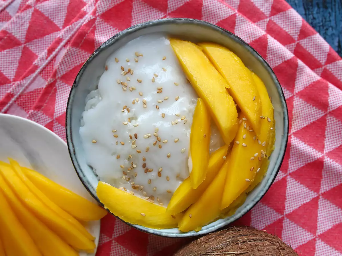 Клейкий рис с манго — уютный тайский десерт - фото 6
