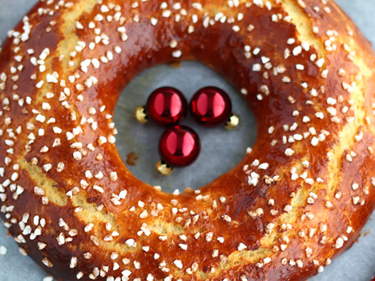 Королевская бриошь (Brioche des Rois): пошаговый рецепт - фото 3