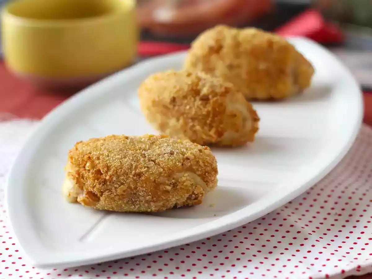 Крокеты с ветчиной в Air Fryer: мало масла, но хрустящие, как всегда!
