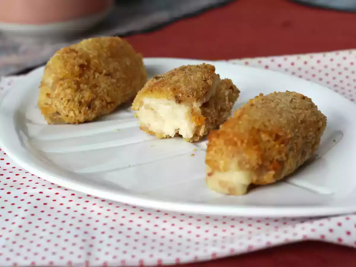 Крокеты с ветчиной в Air Fryer: мало масла, но хрустящие, как всегда! - фото 6