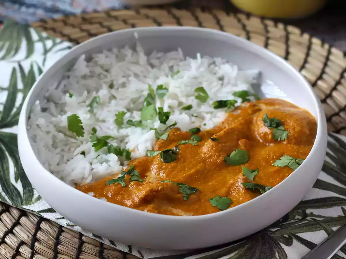 Курица в масле, индийское блюдо высшего качества с курицей!