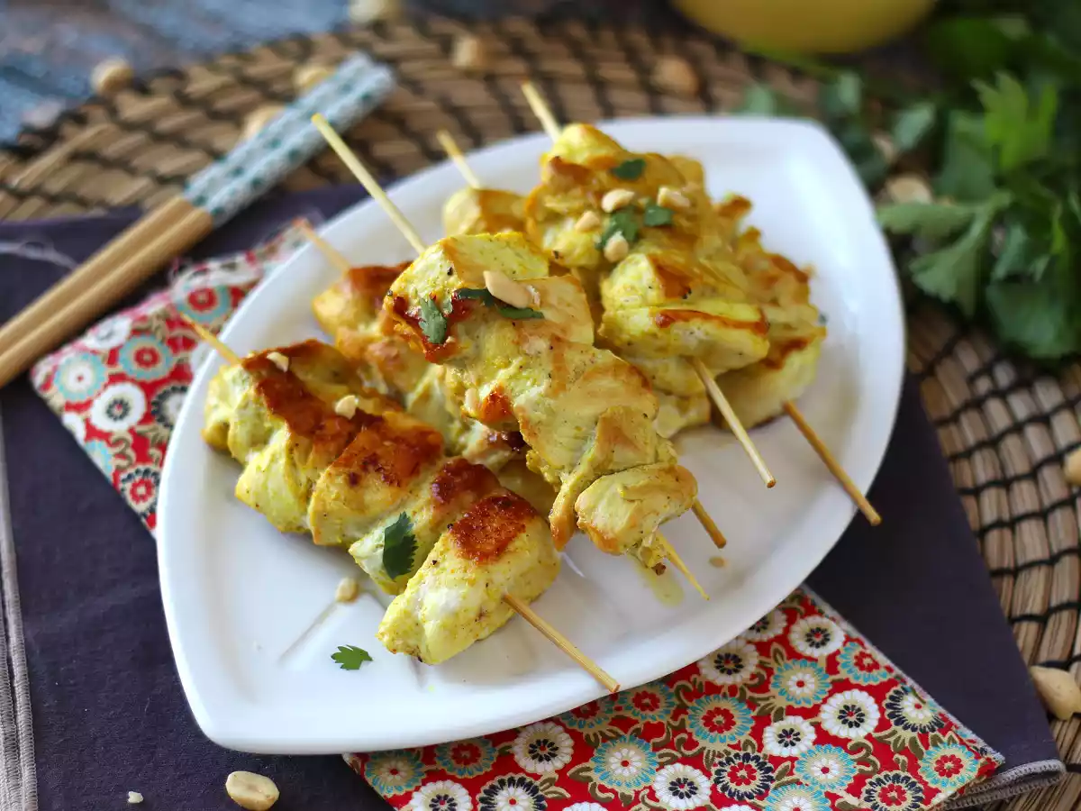 Куриные шашлычки с соусом сатай - кулинарное путешествие в Азию! - фото 2