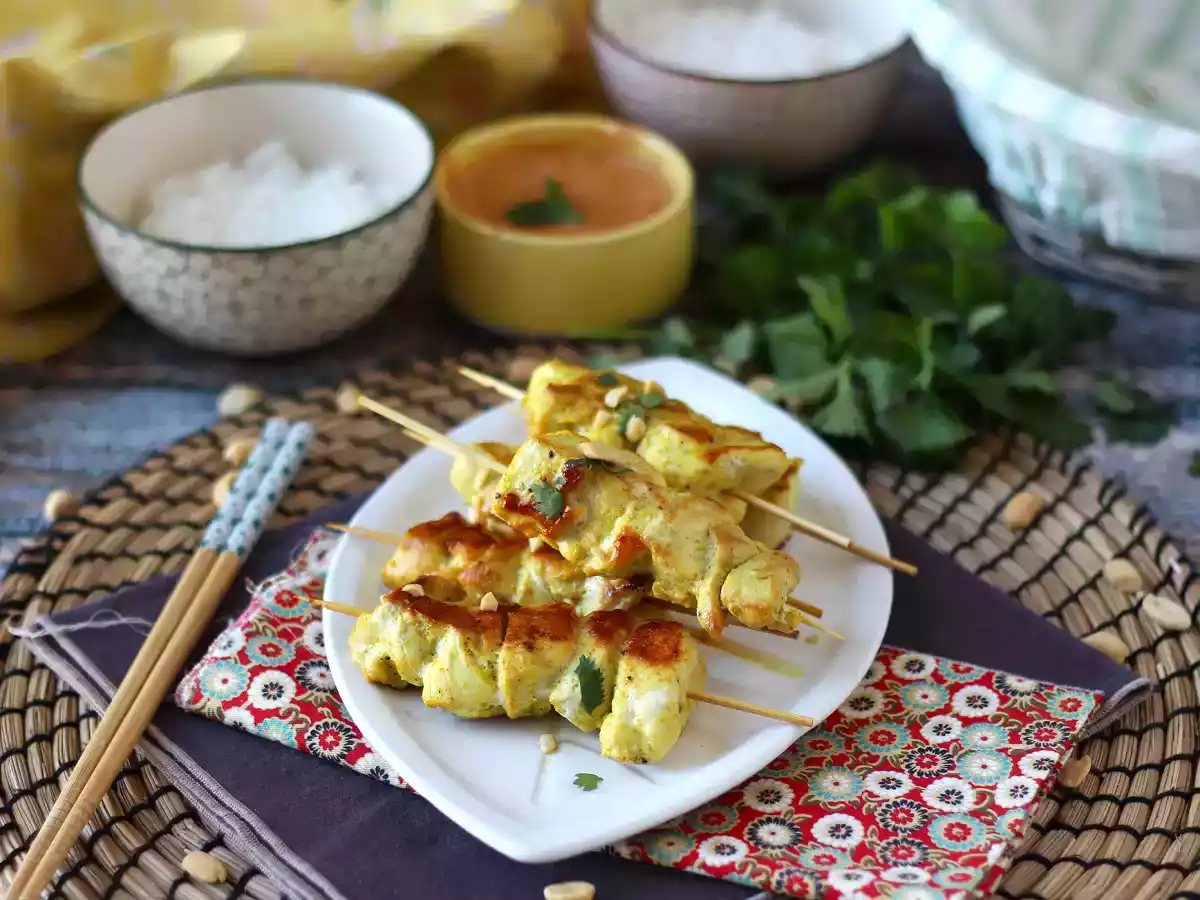 Куриные шашлычки с соусом сатай - кулинарное путешествие в Азию! - фото 4