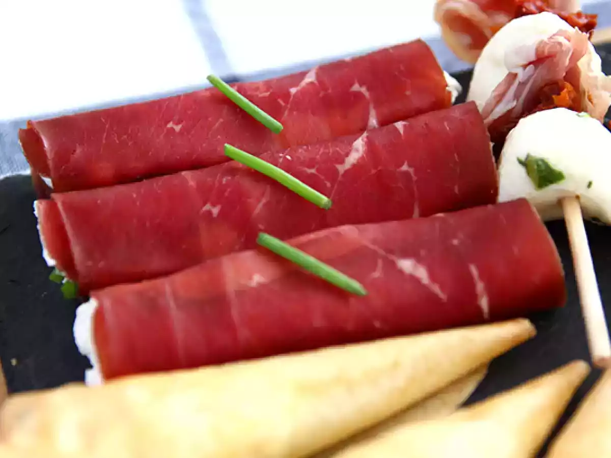 Квартет аперитивов из вяленого мяса - фото 5