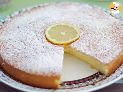 Легкий лимонный пирог