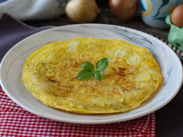 Рецепт Луковая фриттата: вкусный и очень простой рецепт