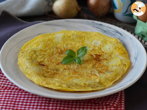 Луковый омлет, вкусный и простой в приготовлении рецепт