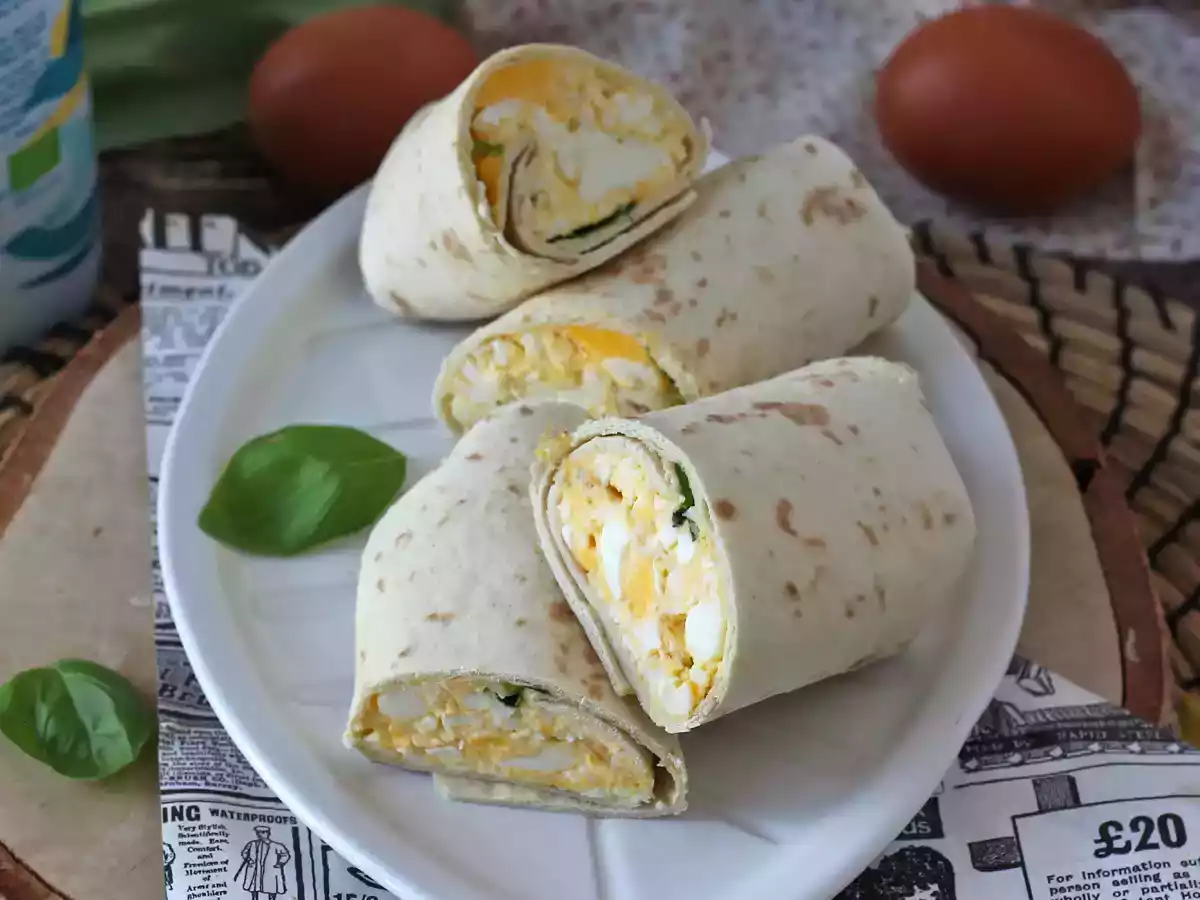 Мягкое и суперпротеиновое обертывание с яйцом и фетой - фото 3