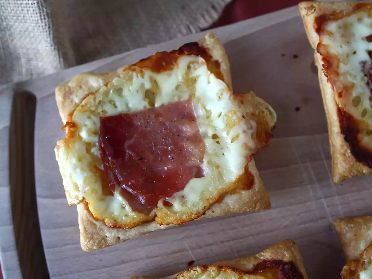 Маленькие тарталетки татин со вкусом раклета, отдельные порции - фото 5