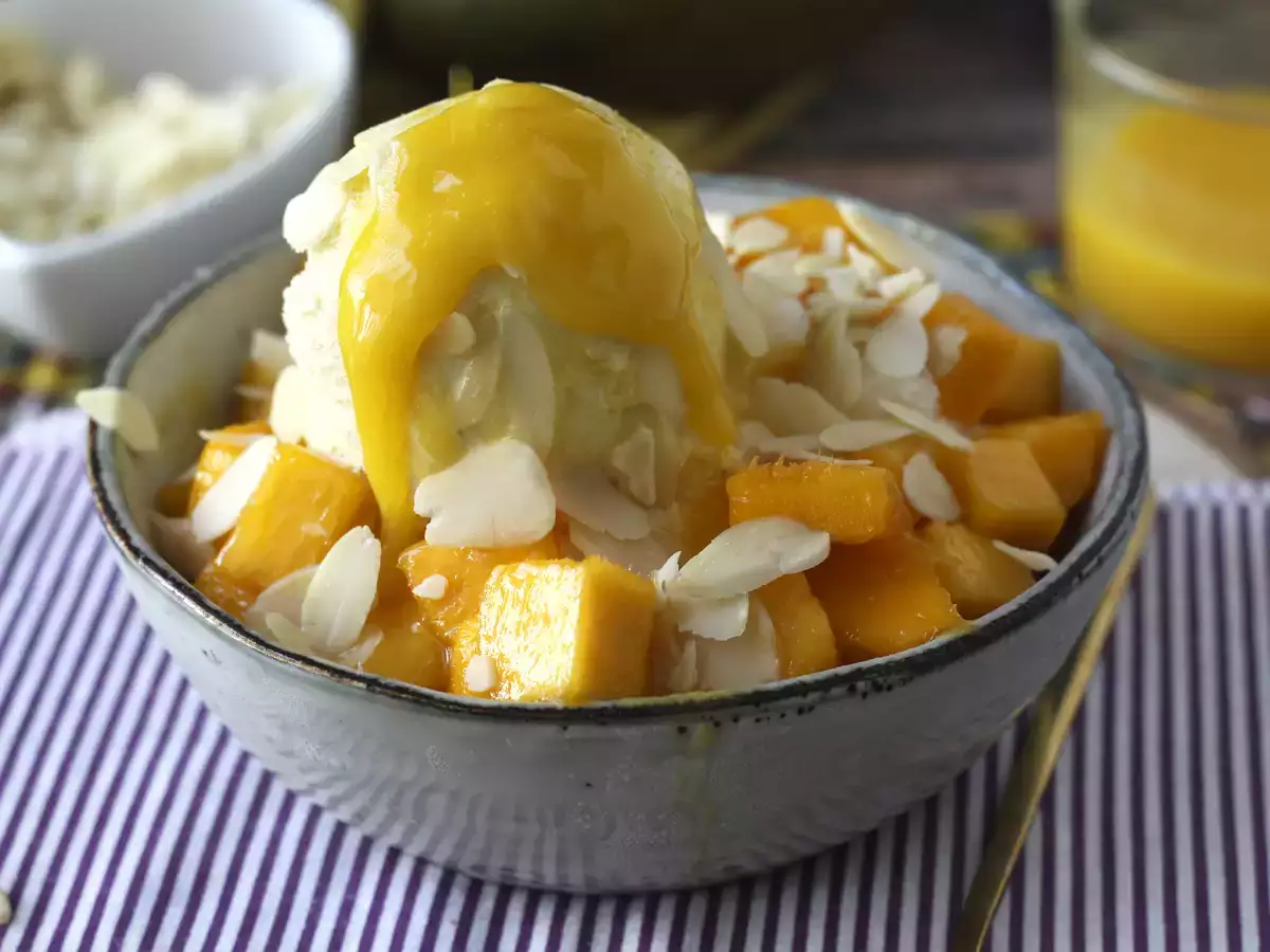 Манго бингсу - вкуснейший корейский десерт с манго, который пользуется популярностью во всем мире. - фото 2
