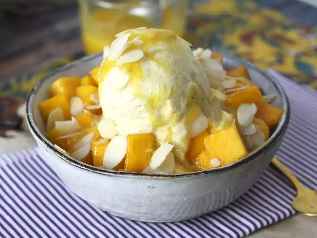 Манго бингсу - вкуснейший корейский десерт с манго, который пользуется популярностью во всем мире. - фото 3
