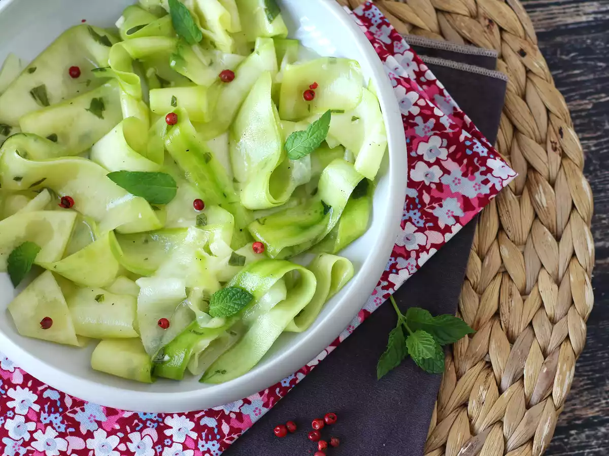 Маринованные кабачки - идеальное овощное карпаччо для лета! - фото 6