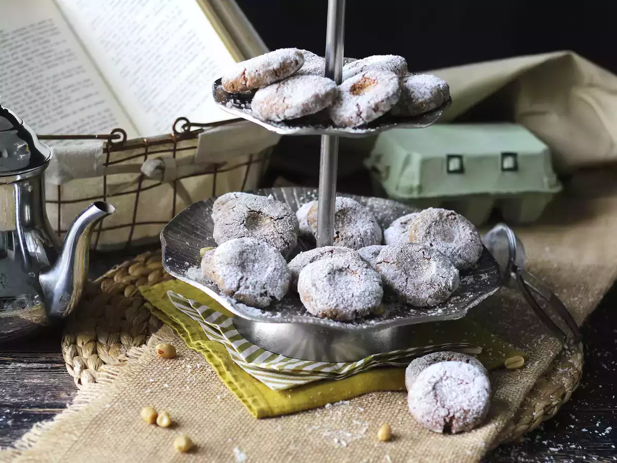 Миндально-кокосовое печенье гхриба — классика марокканской выпечки - фото 5