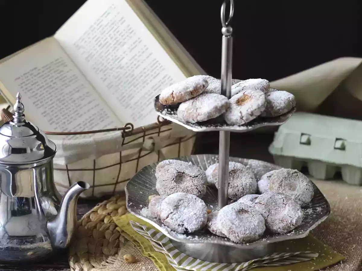Миндальное и кокосовое печенье Ghriba - классика марокканской выпечки - фото 4