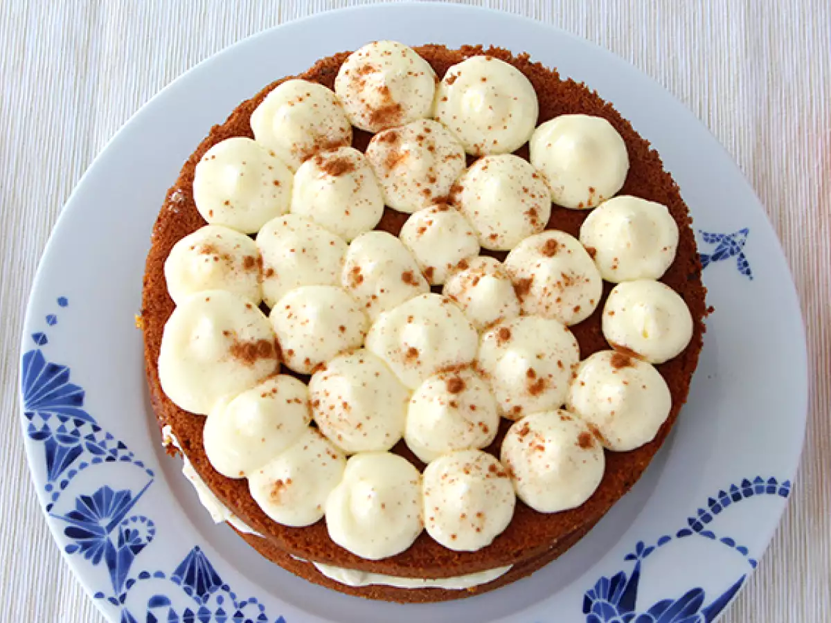 Морковный торт (Carrot Cake) с грецкими орехами - фото 3
