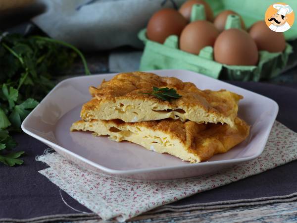 Омлет в аэрофритюрнице, легкий рецепт, не пачкающий ничего на кухне!