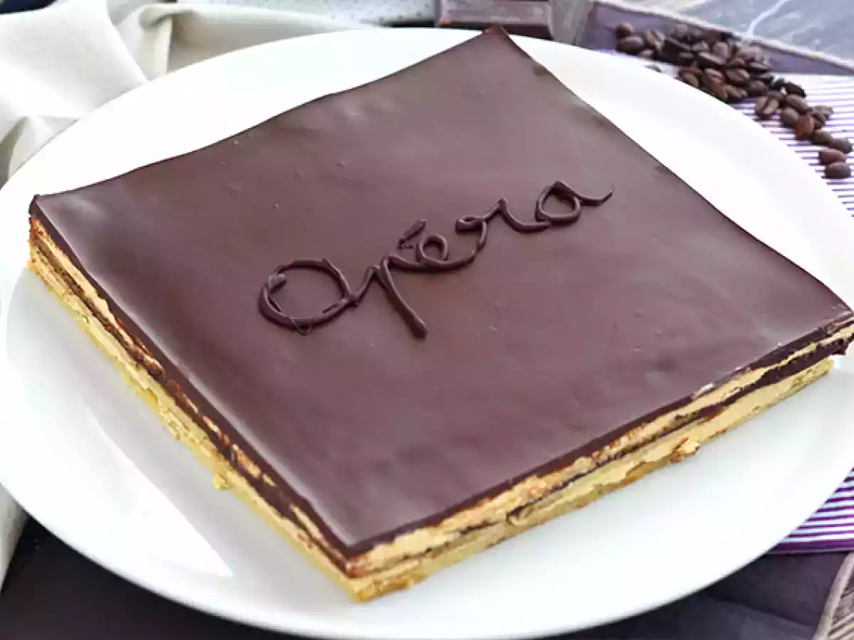 Опера, пошаговый рецепт