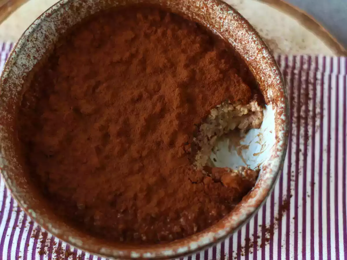 Овсяные хлопья на ночь со вкусом тирамису - идеальный завтрак с кофе и какао! - фото 2