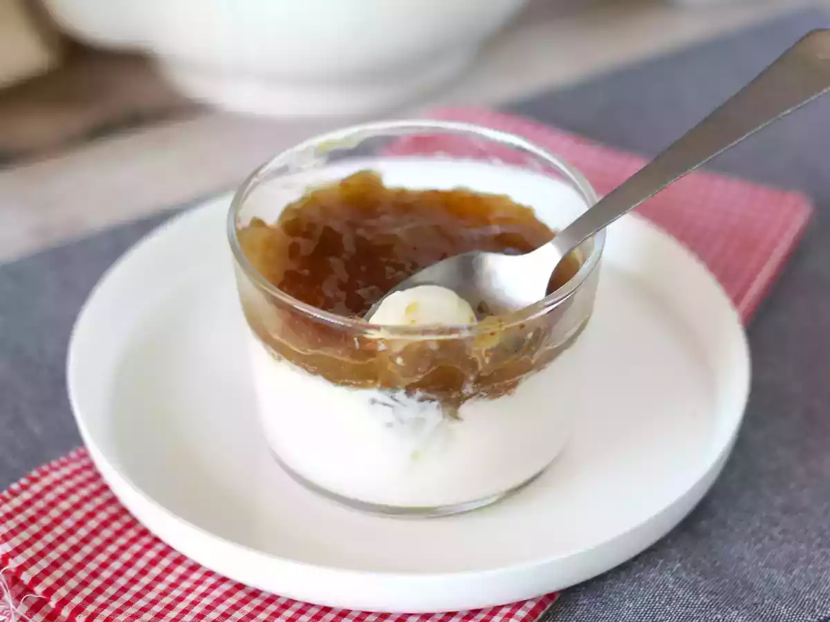 Panna cotta à la vanille et coulis de figue - фото 3