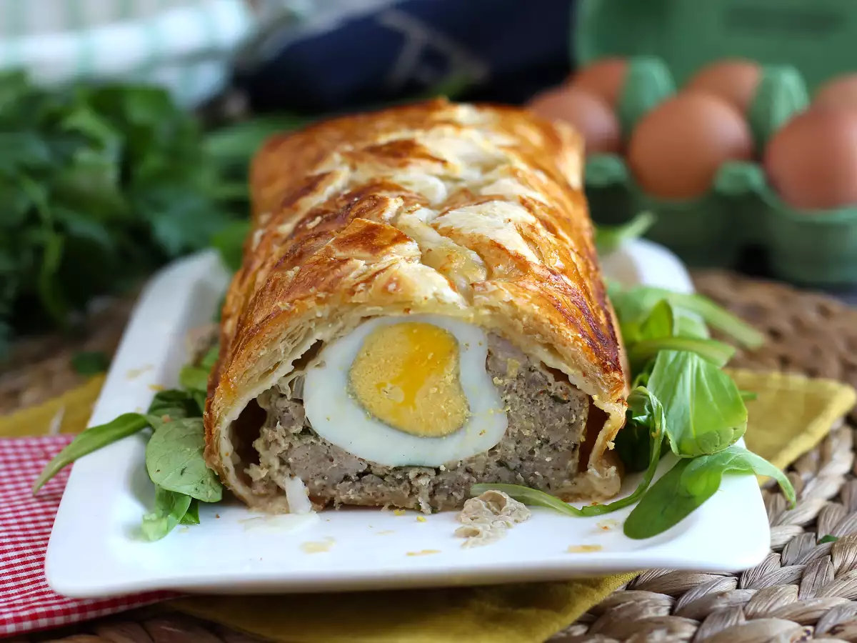 Пасхальный мясной пирог «Берришон» — сытное блюдо для традиционного застолья! - фото 3