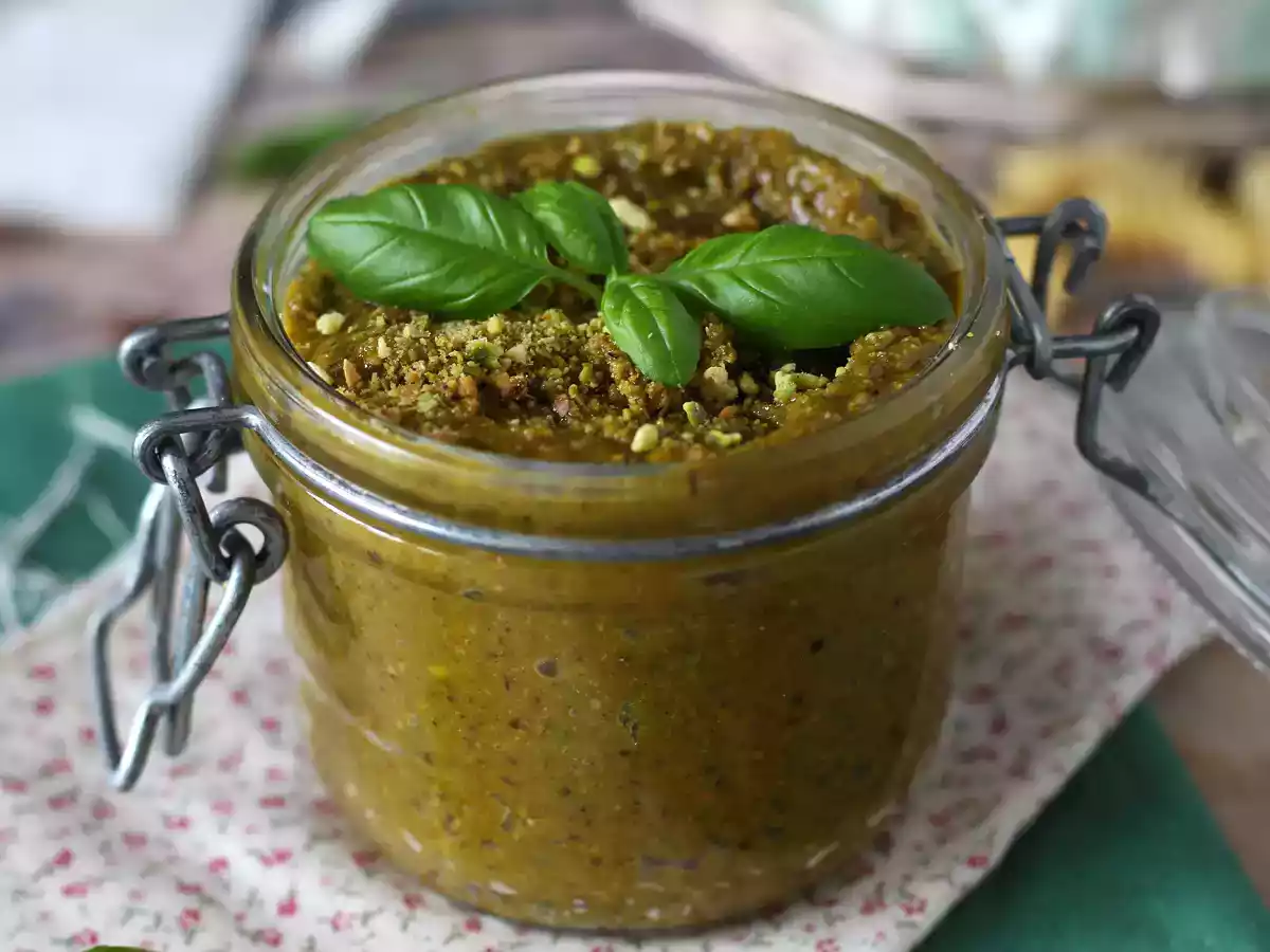 Паста с фисташковым песто, вкусный и простой рецепт - фото 4