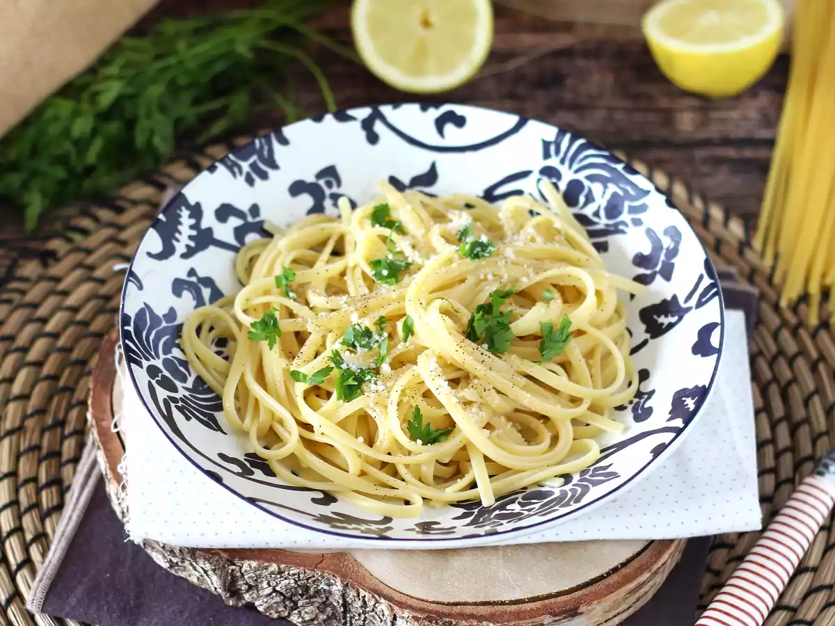 Паста с лимоном - Pasta al limone (ваш будущий фаворит!)