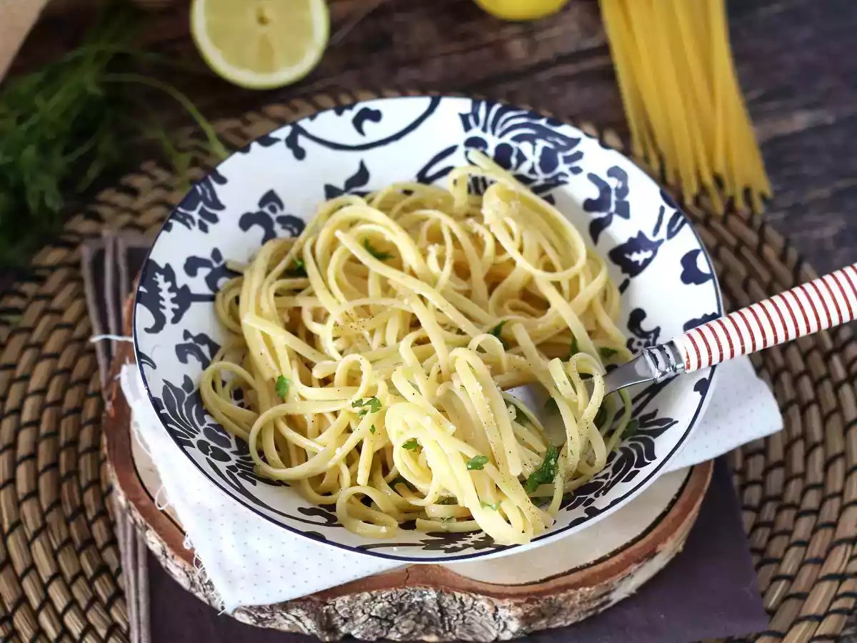 Паста с лимоном - Pasta al limone (ваш будущий фаворит!) - фото 4