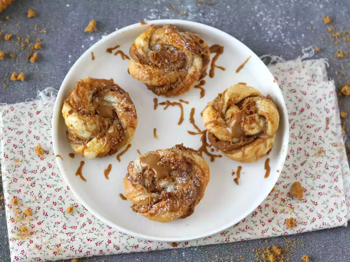 Печенье из слоеного теста Speculoos - быстрое и простое в приготовлении - фото 4