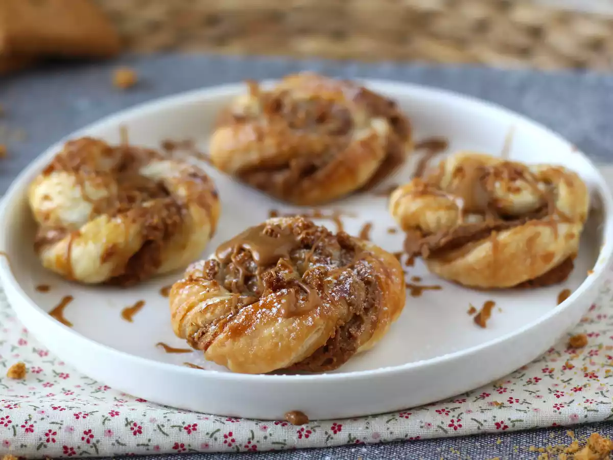 Печенье из слоеного теста Speculoos - быстрое и простое в приготовлении - фото 5
