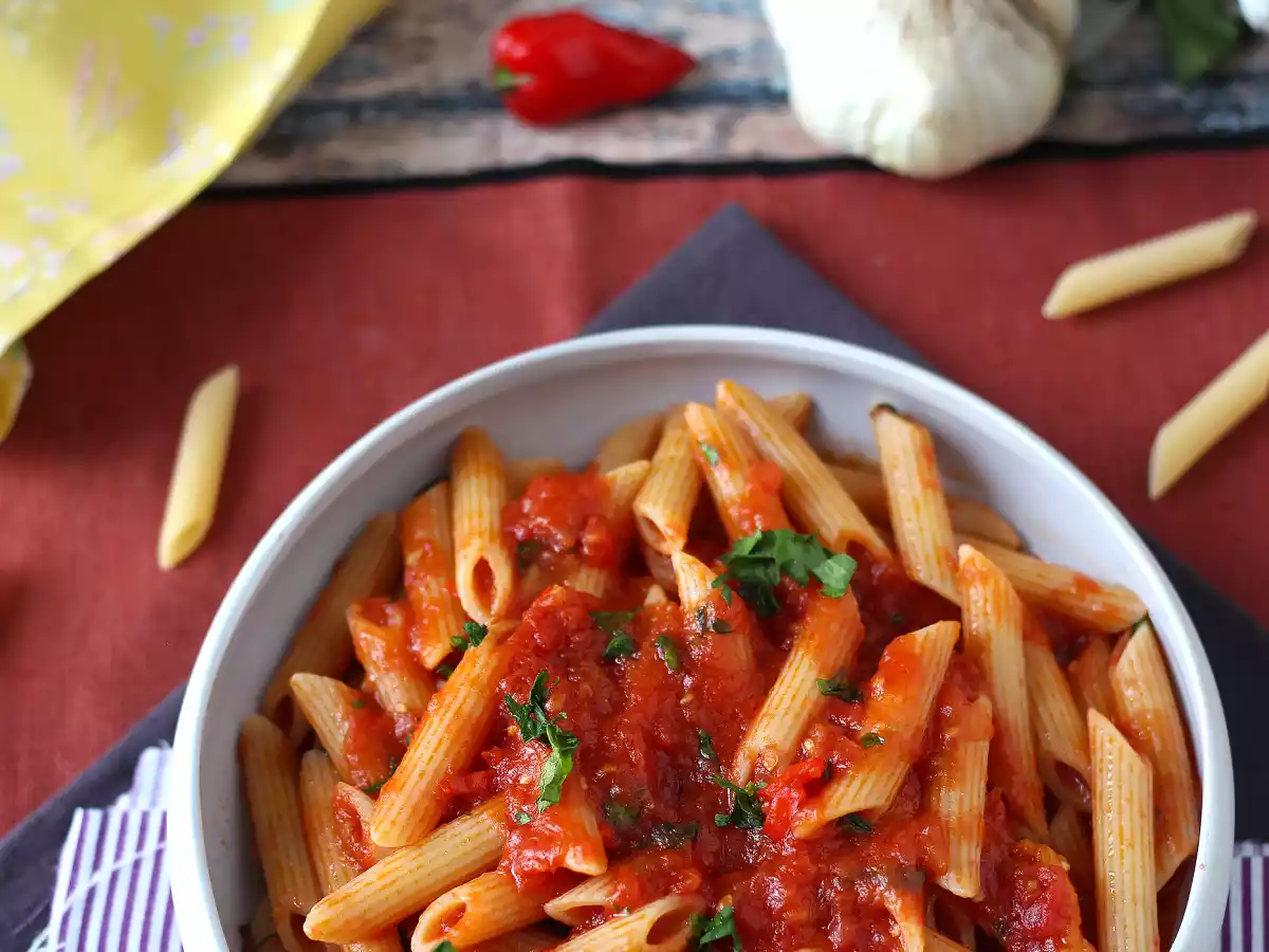 Penne all'arrabbiata: душевная итальянская классика! - фото 4