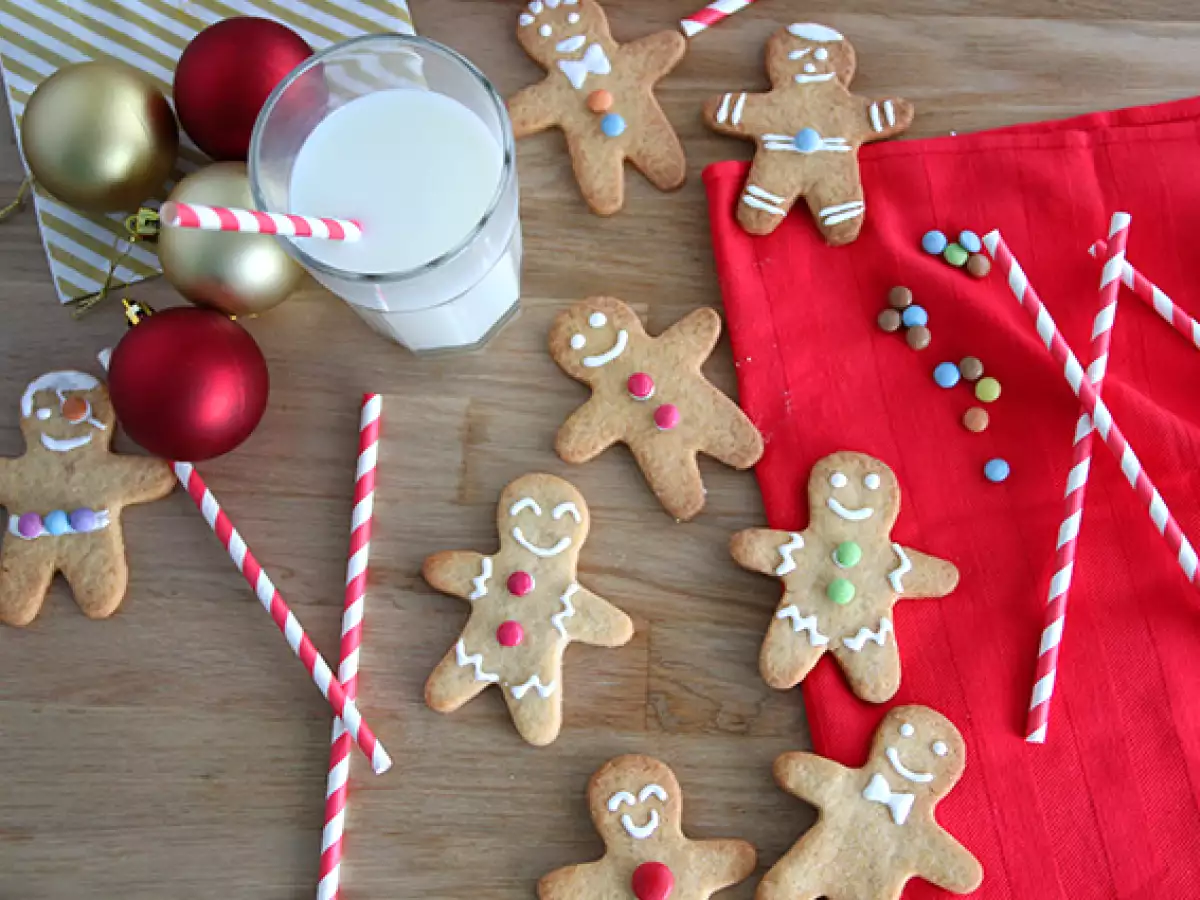 Песочное печенье «Пряничные человечки» — Gingerbread Men - фото 3
