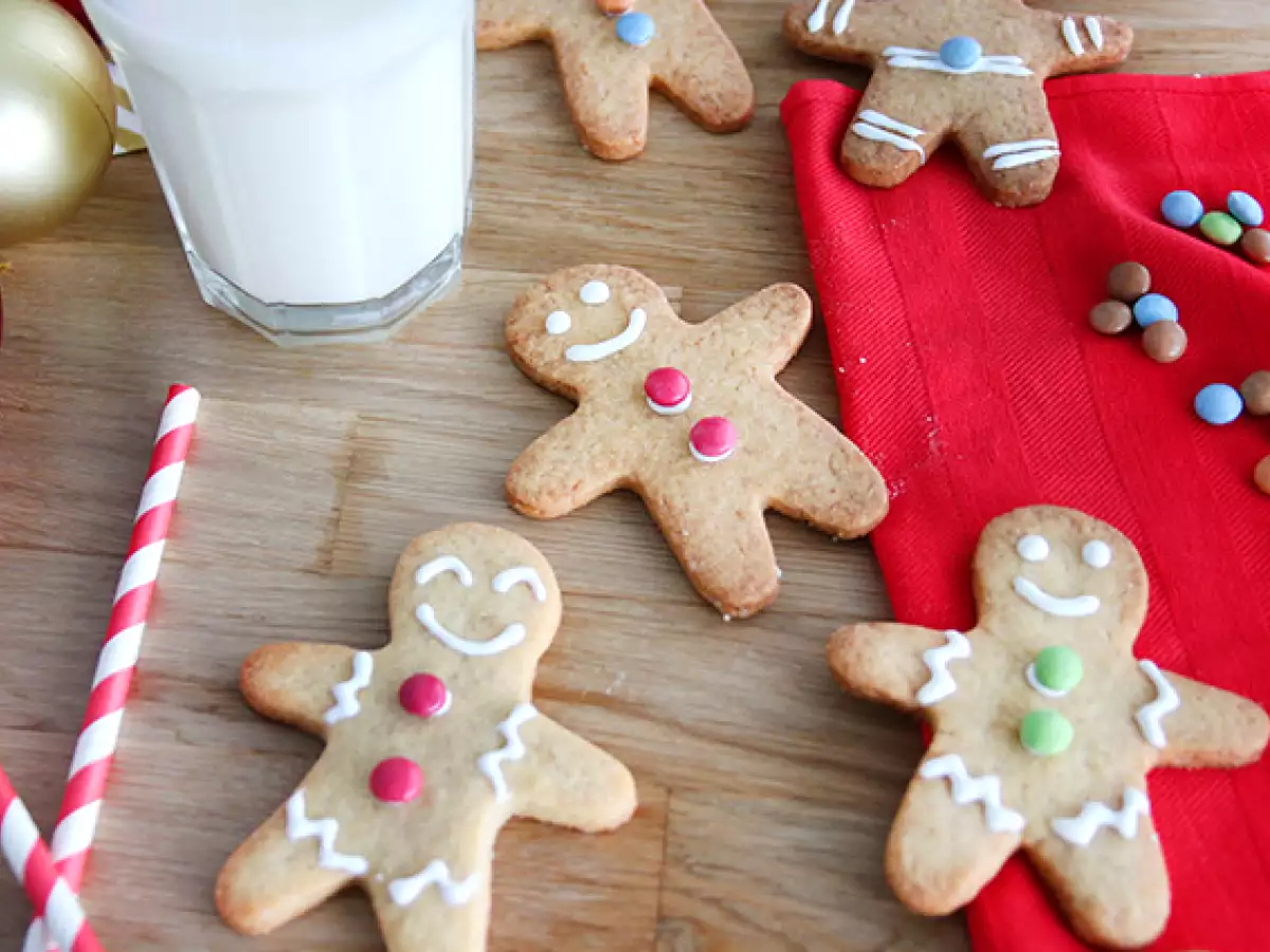 Песочное печенье «Пряничные человечки» — Gingerbread Men - фото 4