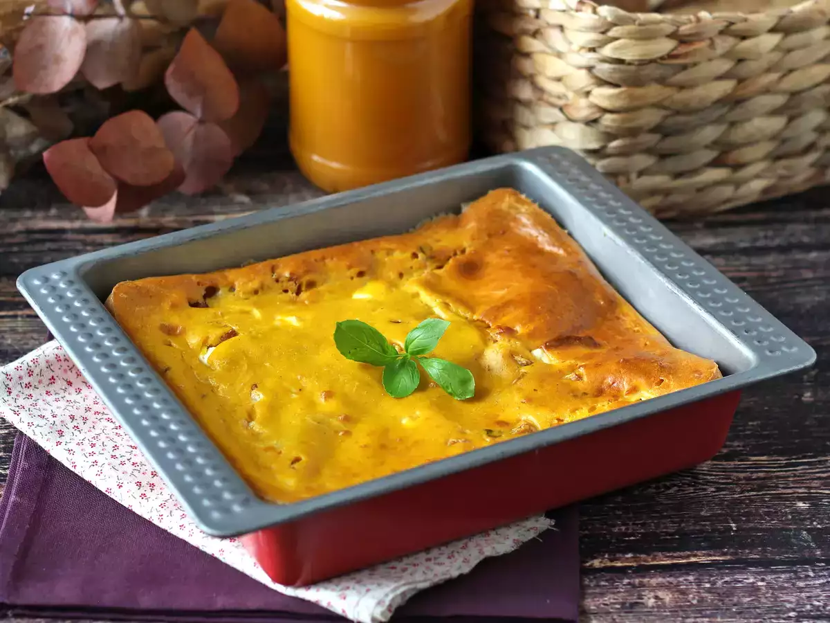 Пирожное с ветчиной и фетой и тыквой: идеальный рецепт для супа из вторсырья! - фото 4