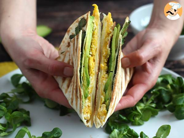 Поджаренная обертка в стиле бранч - Tortilla Wrap Hack - фото 4