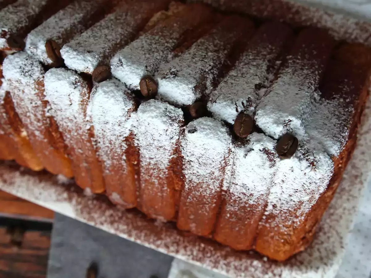 Полено в форме тирамису без формы для любителей кофе - фото 8