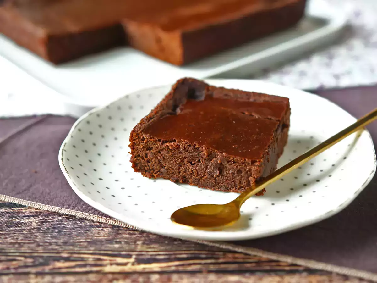 Протеиновый брауни с шоколадом и красной фасолью - фото 4