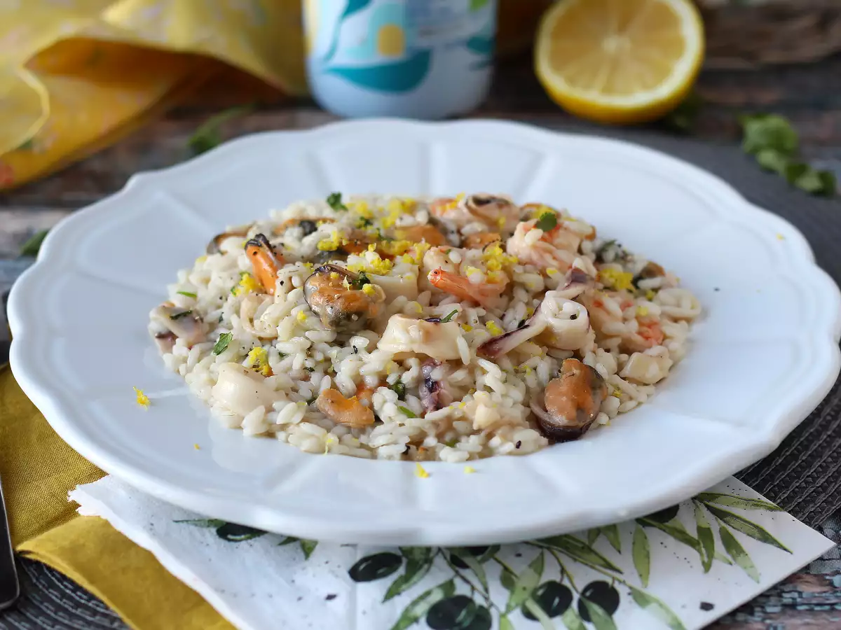 Ризотто с замороженными морепродуктами: идеальный вариант для быстрого и вкусного ужина