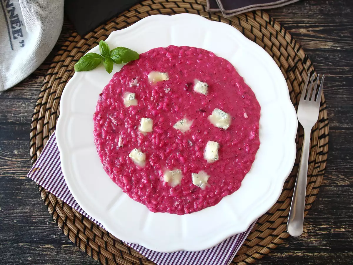 Ризотто со свеклой и горгонзолой: взрыв цвета и ярких вкусов - фото 3