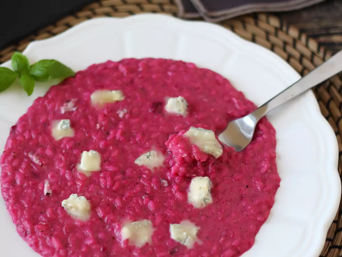 Ризотто со свеклой и горгонзолой: взрыв цвета и ярких вкусов - фото 4
