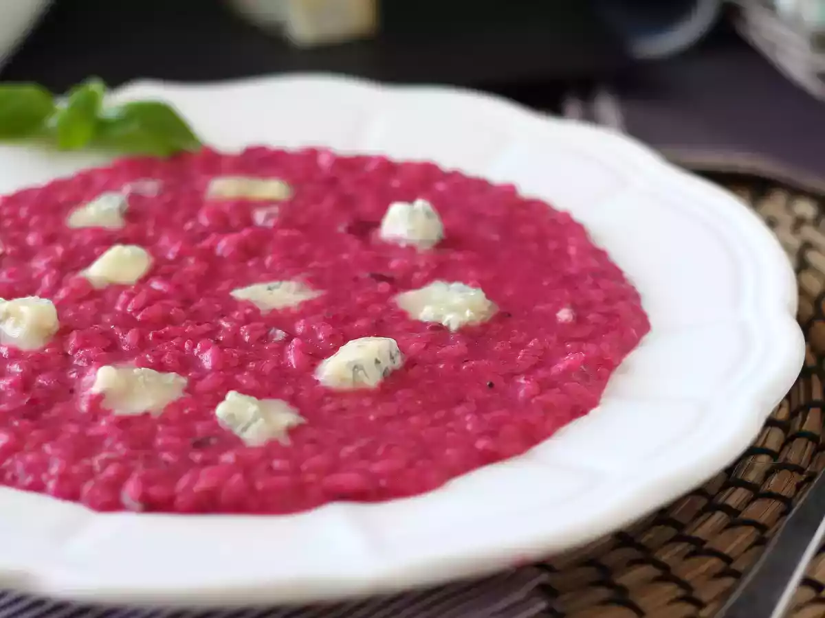 Ризотто со свеклой и горгонзолой: взрыв цвета и насыщенного вкуса - фото 2