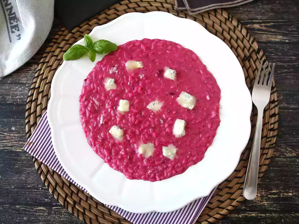 Ризотто со свеклой и горгонзолой: взрыв цвета и насыщенного вкуса - фото 3