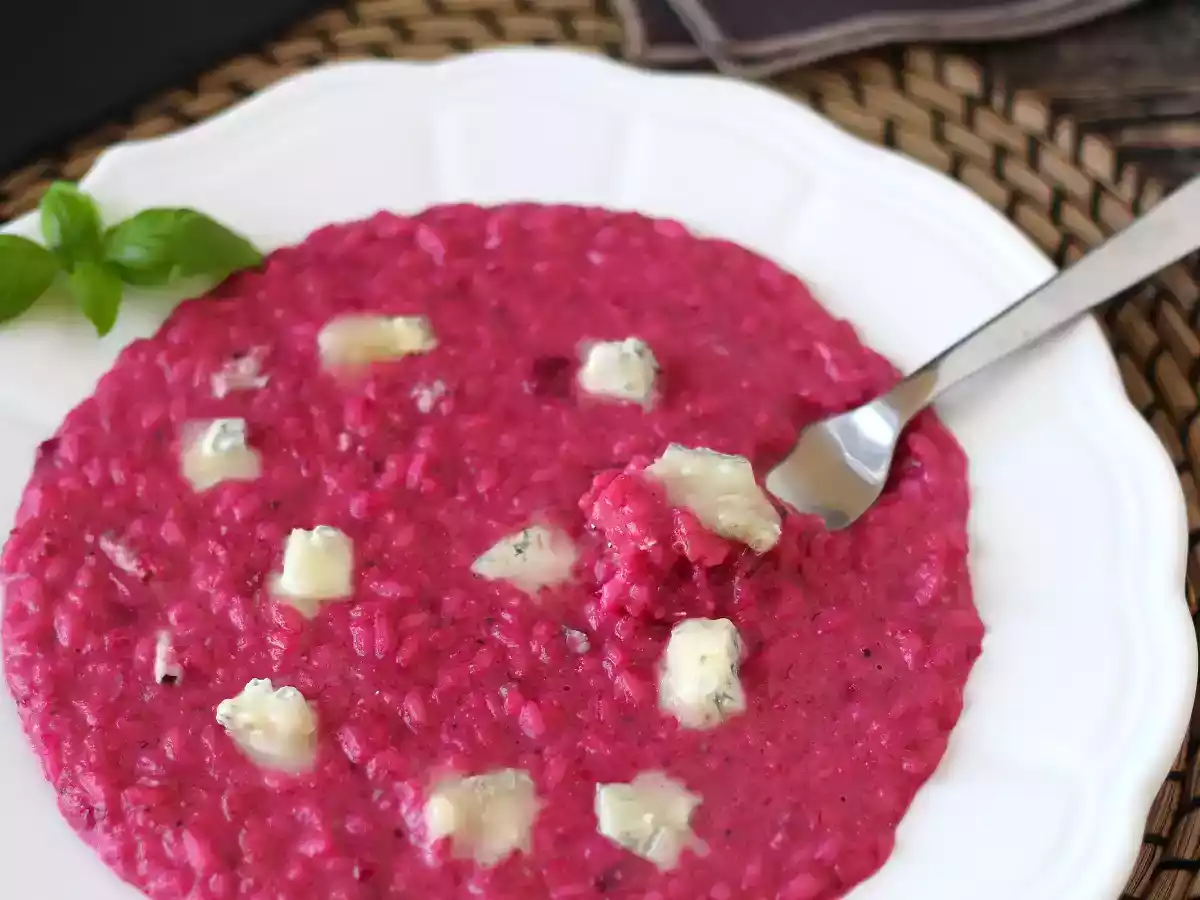 Ризотто со свеклой и горгонзолой: взрыв цвета и насыщенного вкуса - фото 4