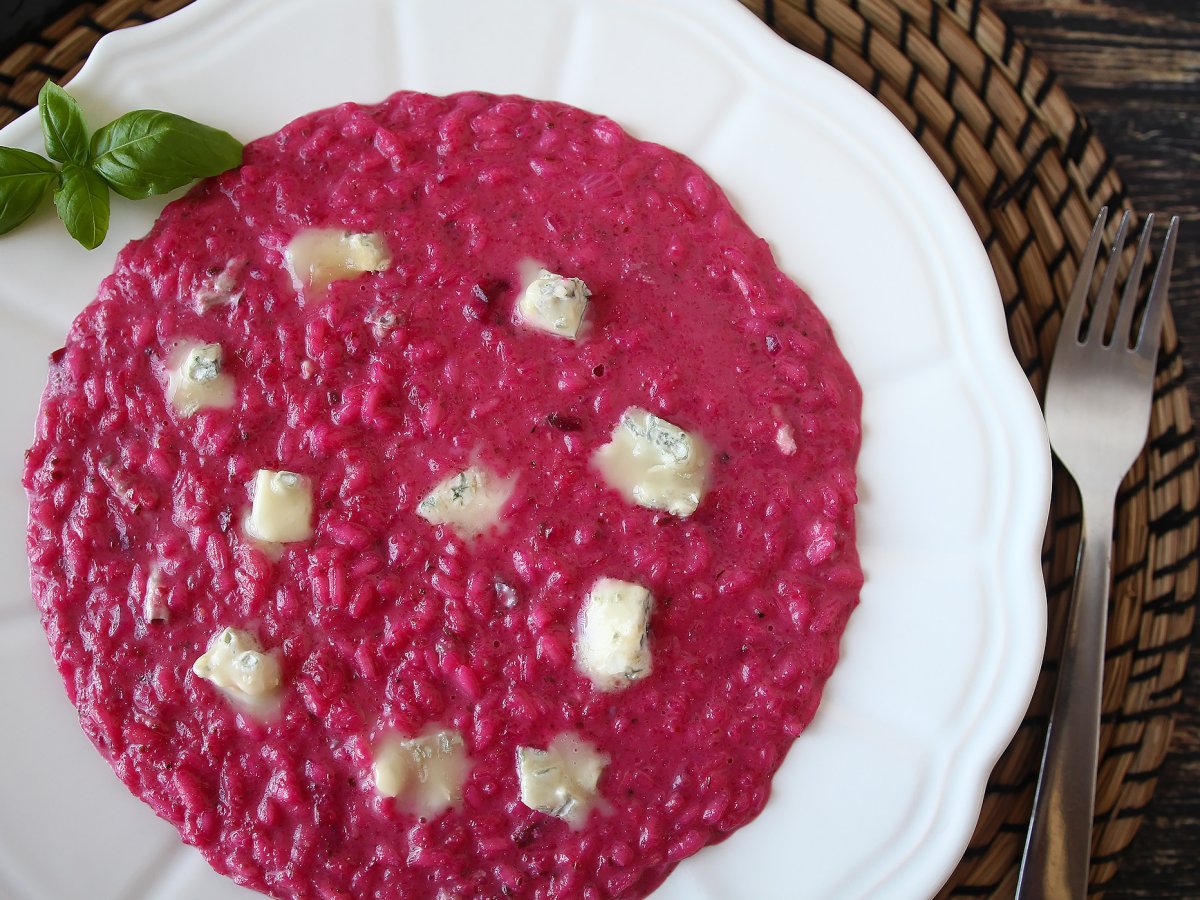 Ризотто со свеклой и горгонзолой: взрыв цвета и насыщенного вкуса - фото 5
