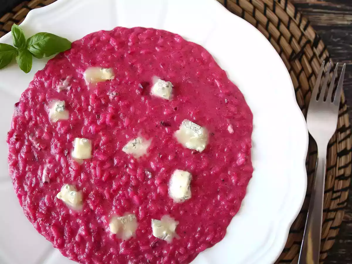 Ризотто со свеклой и горгонзолой: взрыв цвета и насыщенного вкуса - фото 5