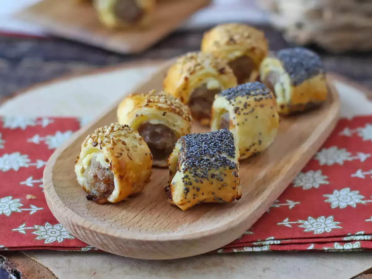 Рустики с колбасой и сыром, приготовленные в фритюрнице с циркуляцией воздуха - фото 6