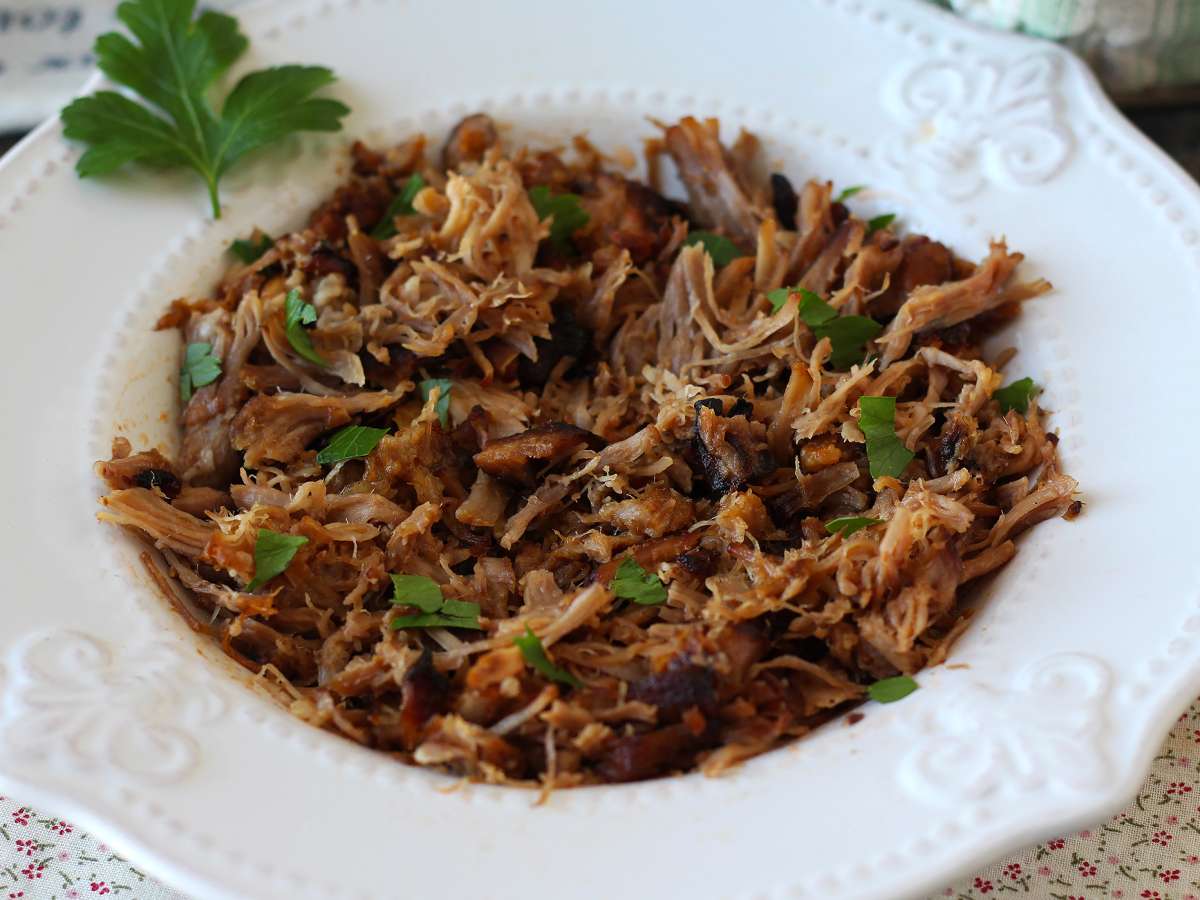 Рваная свинина в аэрогриле (pulled pork)