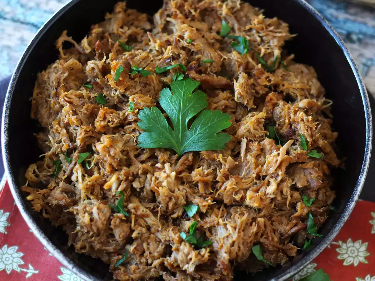 Рваная свинина в мультиварке Cookeo - фото 3